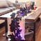 9FT Halloween Garland with Lights – Pre-Lit Black Maple Leaf LED String Decor with Timer | 20 LED Battery Operated Mantle, Fireplace & Indoor Halloween Fall Home Decoration